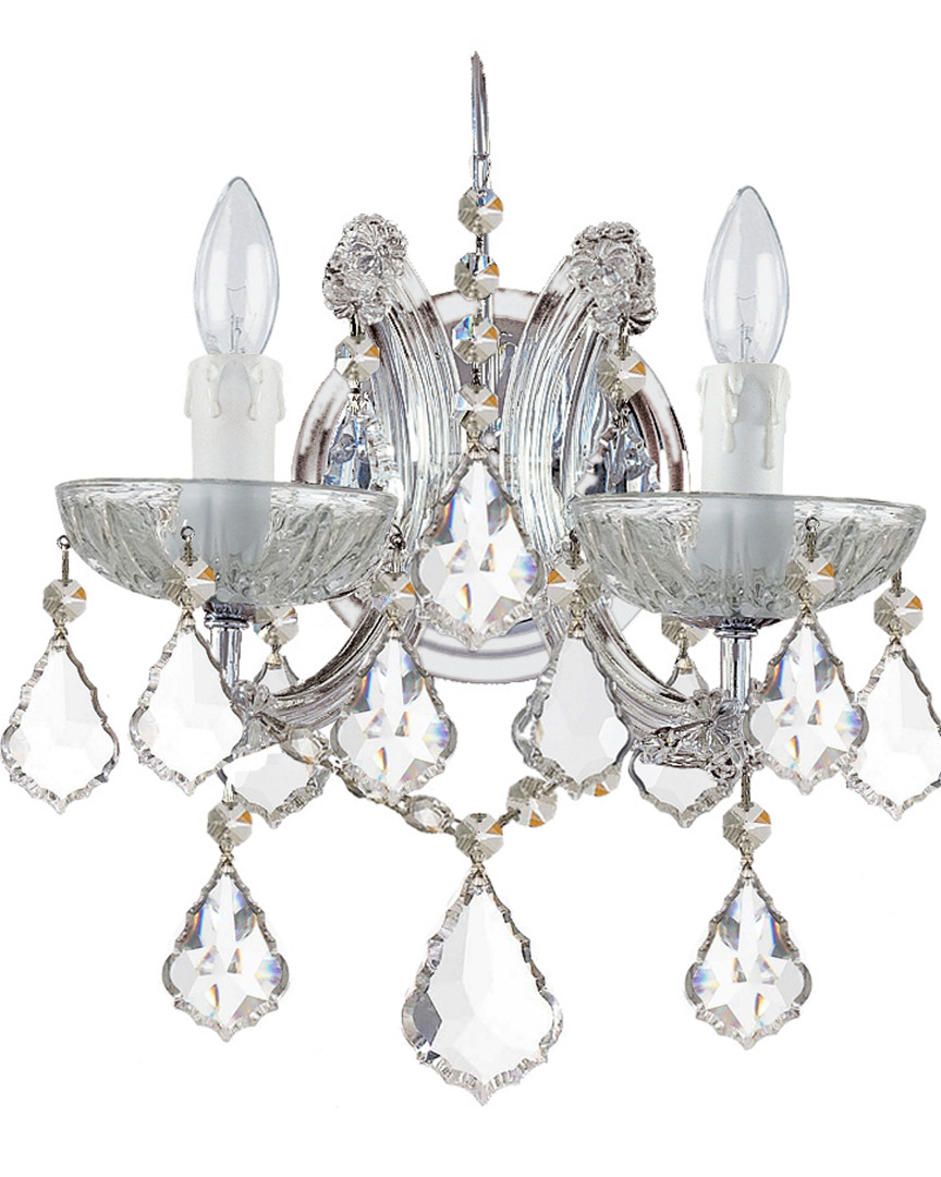 Crystorama 2-light Maria Theresa Sconce