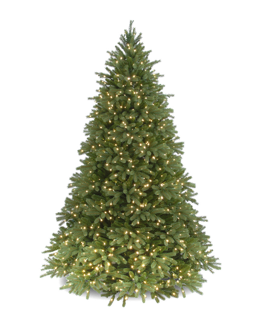 National Tree Company 7.5ft Feel-real Jersey Fraser Fir Hinged Tree With Lights