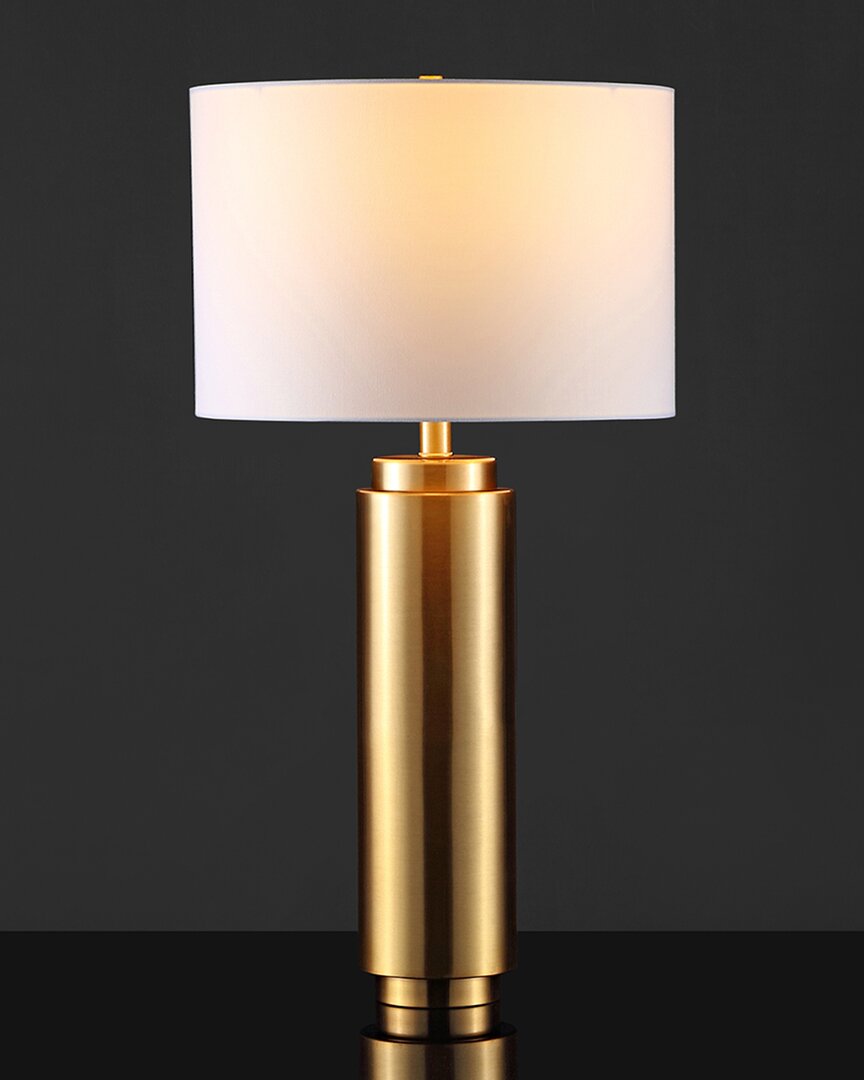 Safavieh Terry Pillar Table Lamp In Gold
