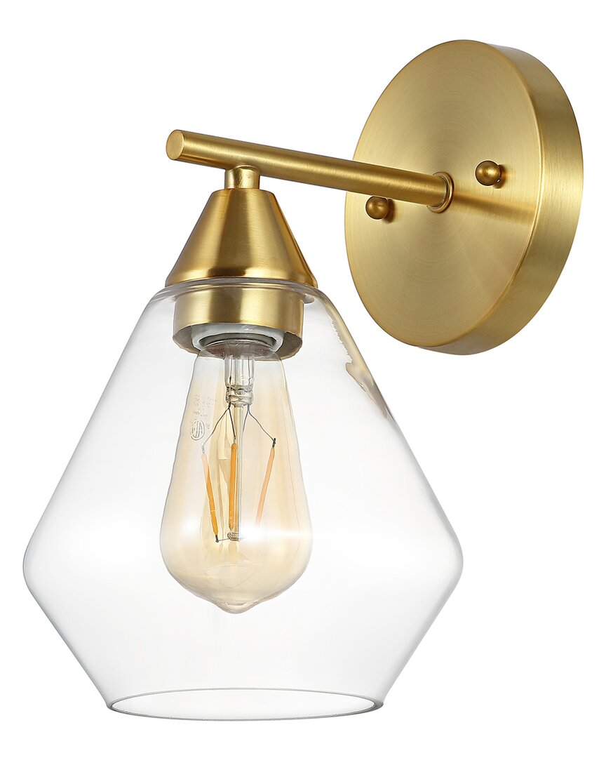 Safavieh Lyona 8.5in Wall Sconce In Gold