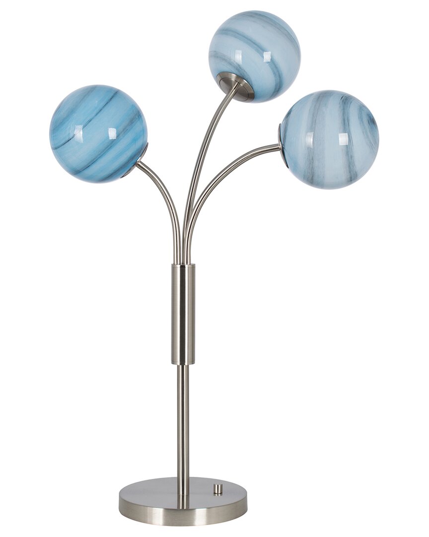 Lamps Per Se 3-light Metal Led Table Lamp