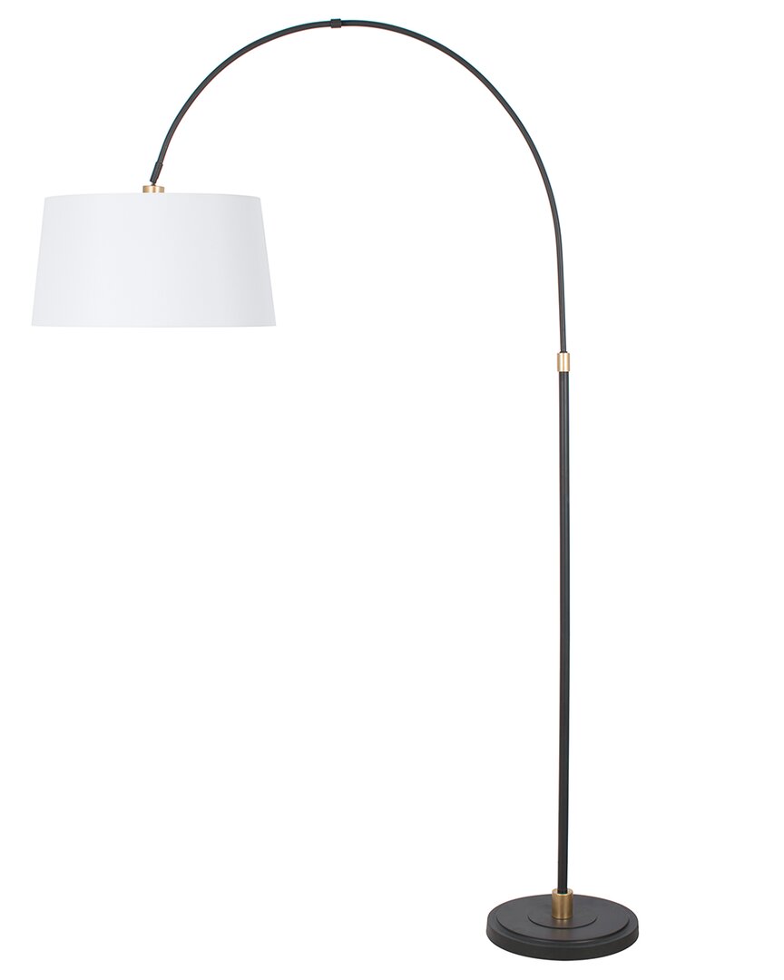 Lamps Per Se 78in Metal Floor Lamp With Linen Shade