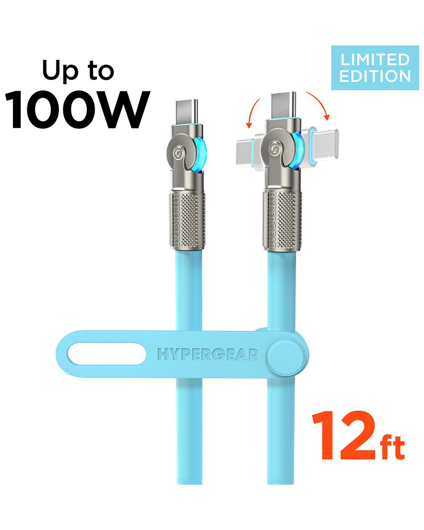 Hypergear Chunky 12ft Cable In Blue