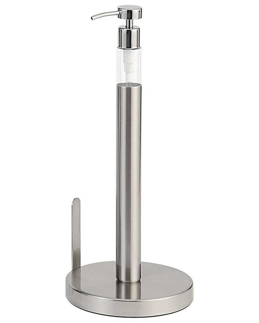 Sunnypoint Tissue Paper Holder With Pump Head In Silver