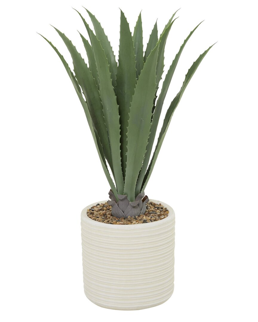 Peyton Lane Polyethylene Artificial Foliage In White