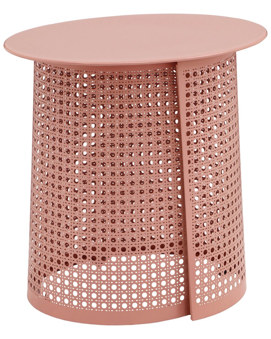 Tov Pesky Coral Pink Side Table