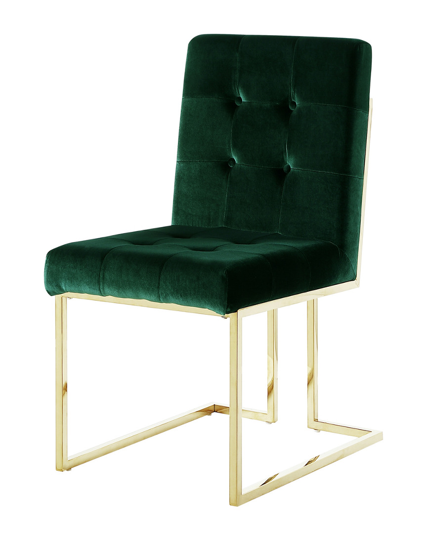 Inspired Home Cecille Velvet Dining Chair