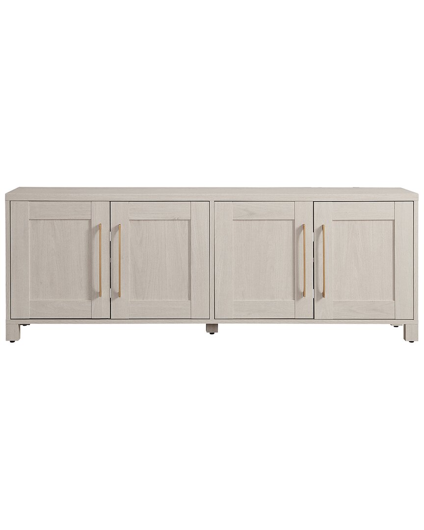 Shop Abraham + Ivy Chabot Rectangular Tv Stand For Tv's Up To 75in In White