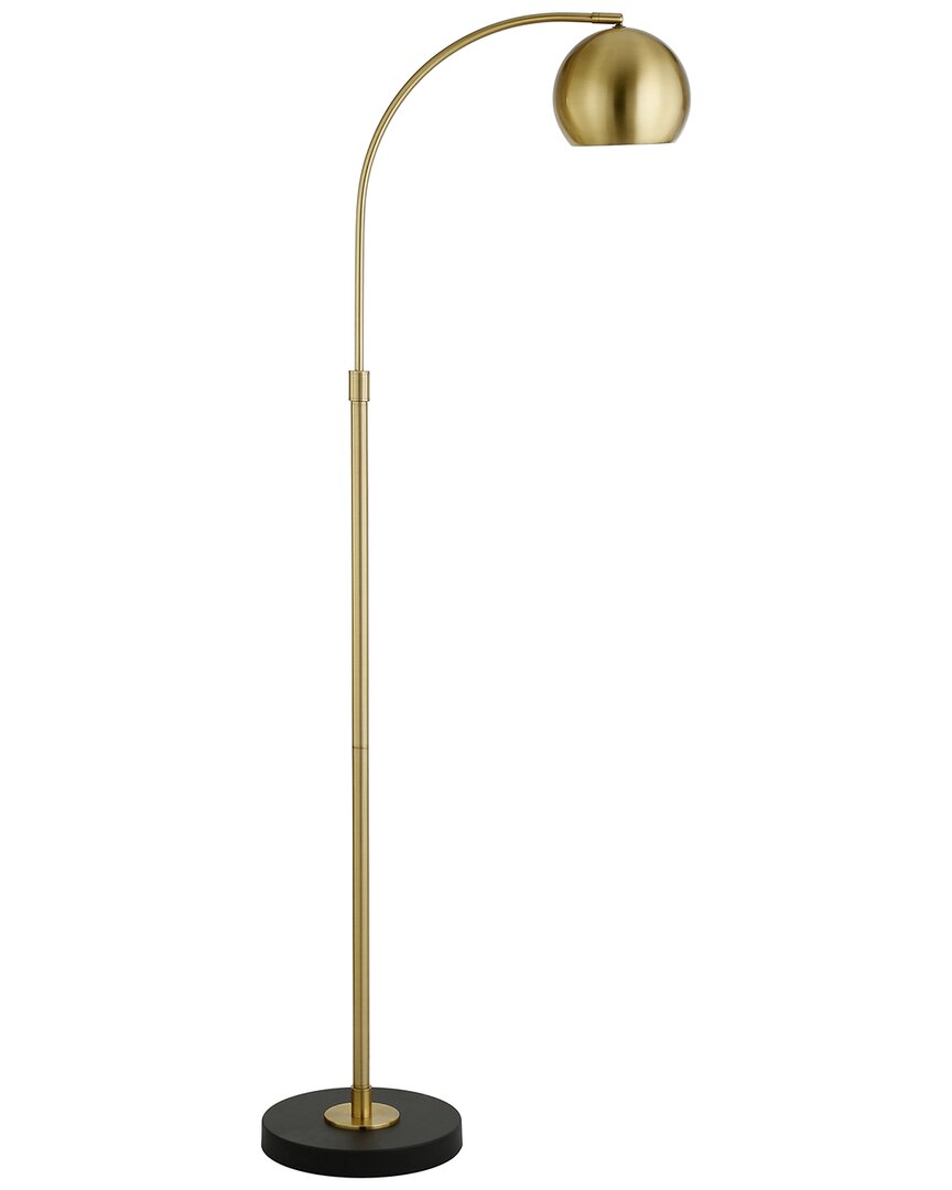 Abraham + Ivy Olivia Arc 67in Floor Lamp In Gold