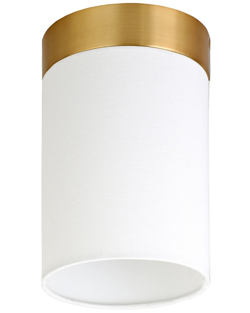 Abraham + Ivy Piper Flush Mount Lamp In Gold
