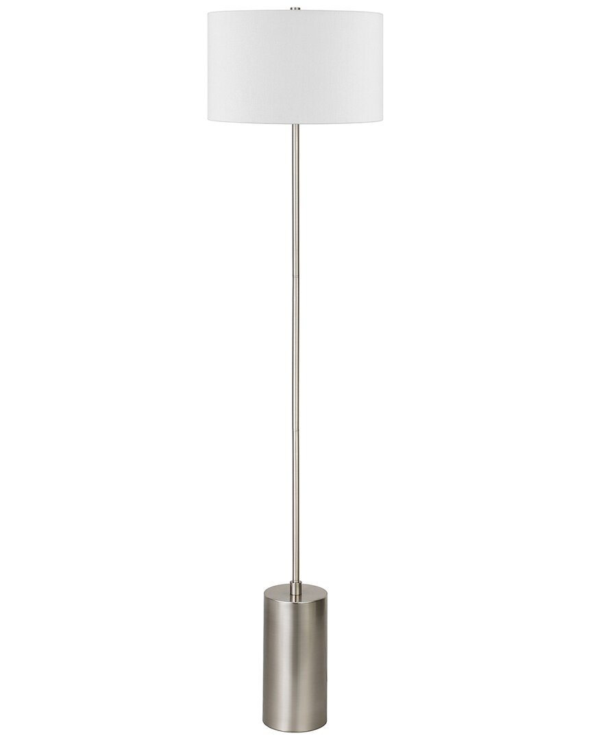 Abraham + Ivy Somerset 64in Floor Lamp In Silver