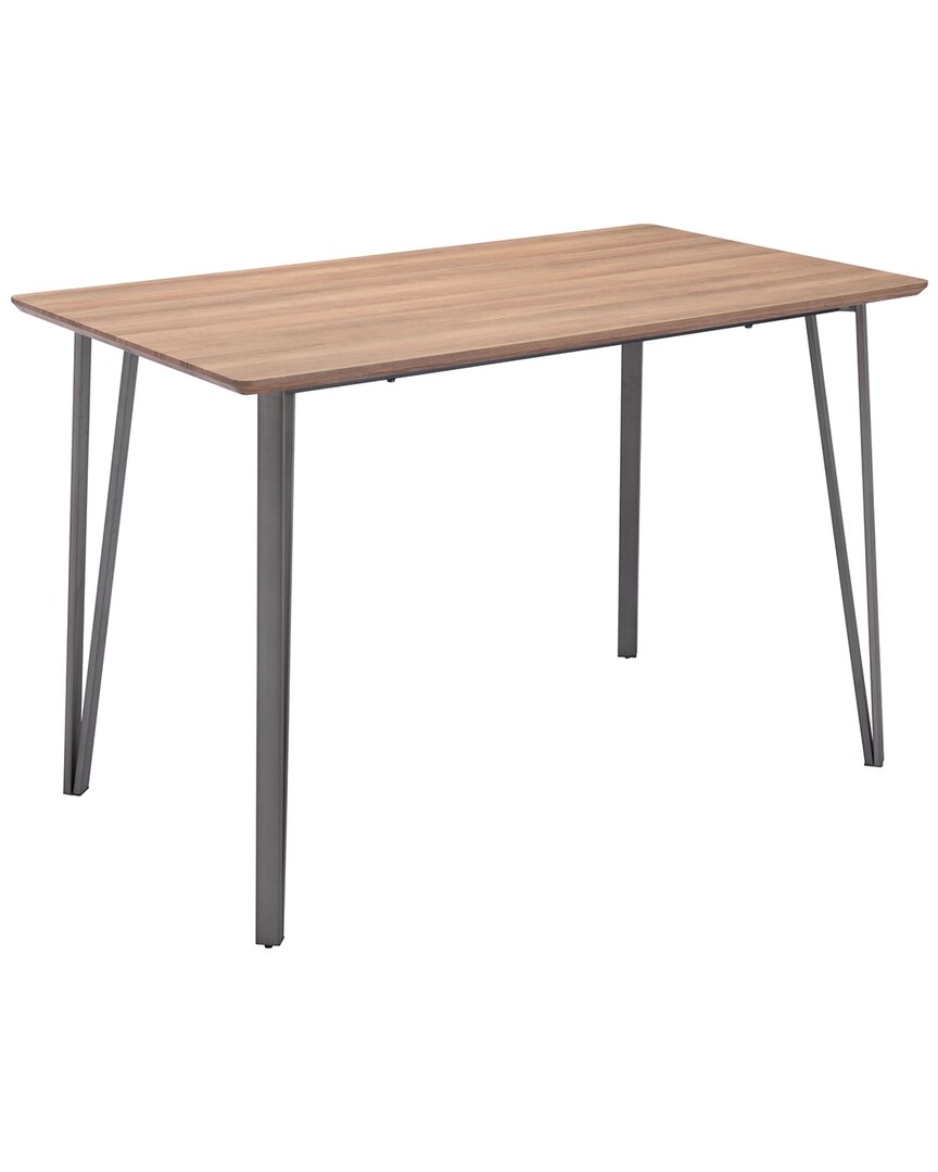 Zuo Modern Doubs Counter Table In Brown