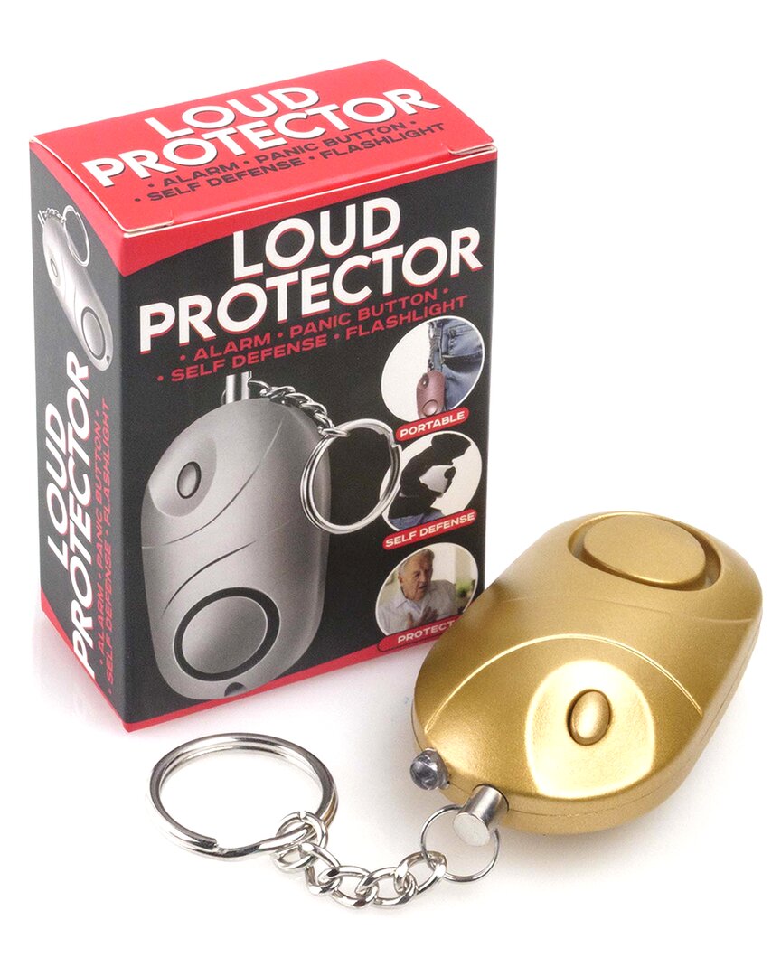 3p Experts Loud Protector Gold Personal Alarm