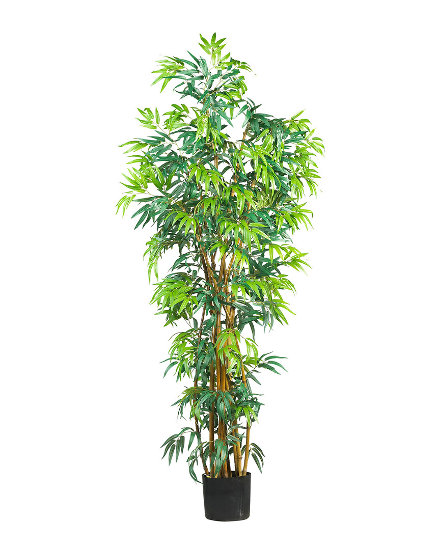 Nearly Natural Curved Bamboo Silk Tree