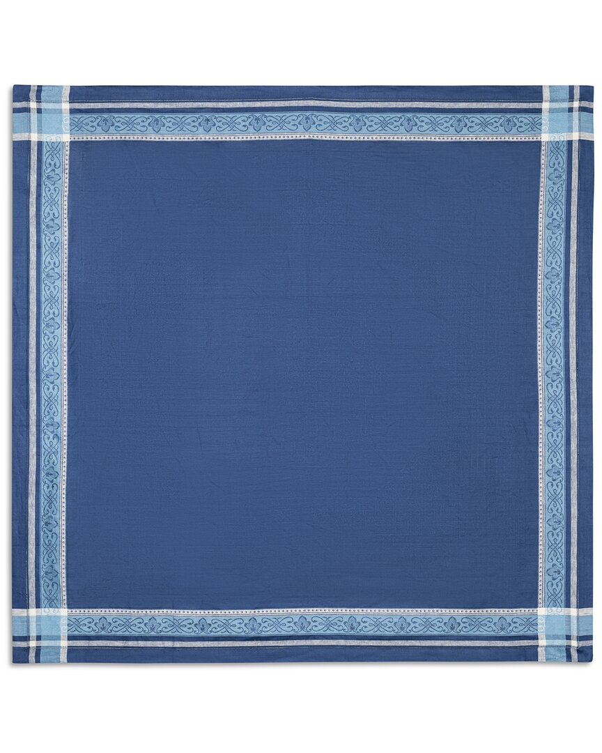 French Home Astra Shades Of Blue Tablecloth