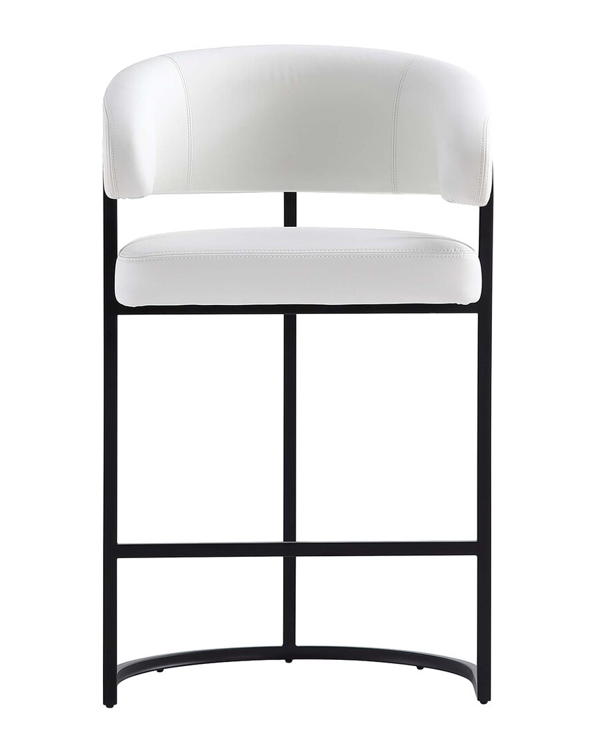 Manhattan Comfort Counter Stool - Set Of 3 White