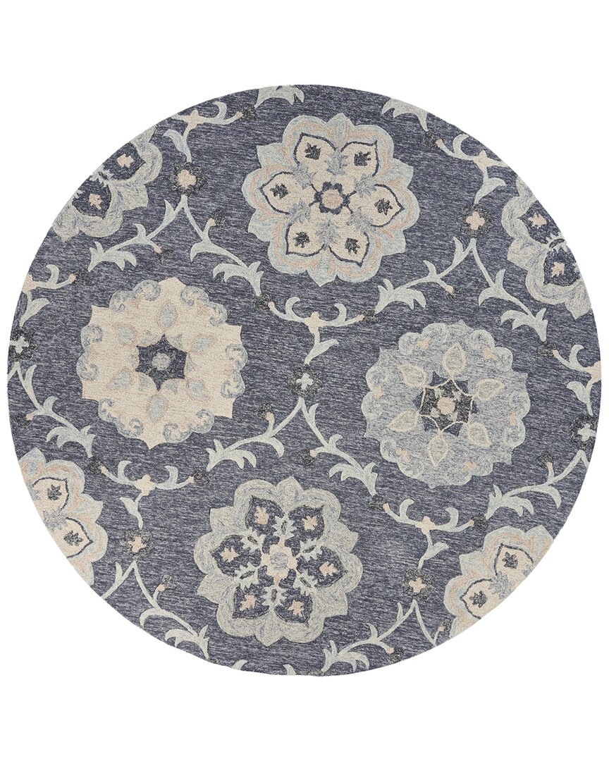 Lr Home Victorian Modern Rug In Gray