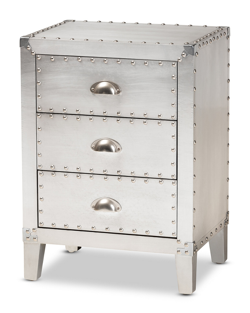 Design Studios Claude 3-drawer Nightstand