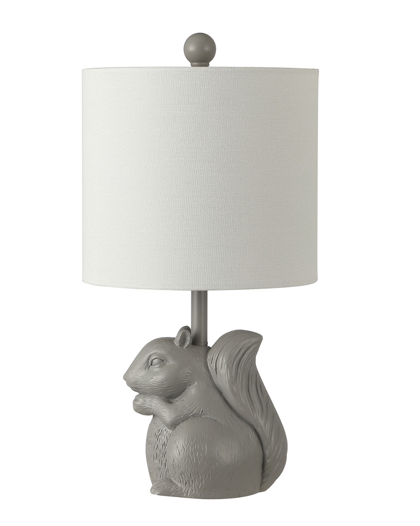 Safavieh Sunny Squirrel Lamp In Grey