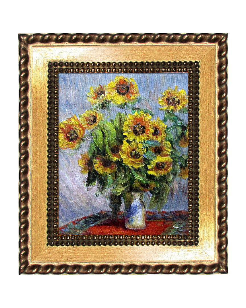 Overstock Art Sunflowers By Claude Monet