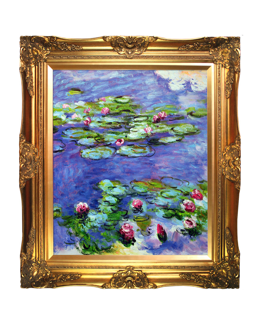 Overstock Art Water Lilies By Claude Monet Oil Reproduction