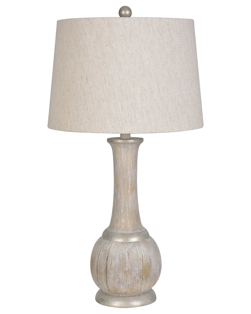 Lamps Per Se Set Of Two 29in Polyresin Table Lamps With Linen Shade