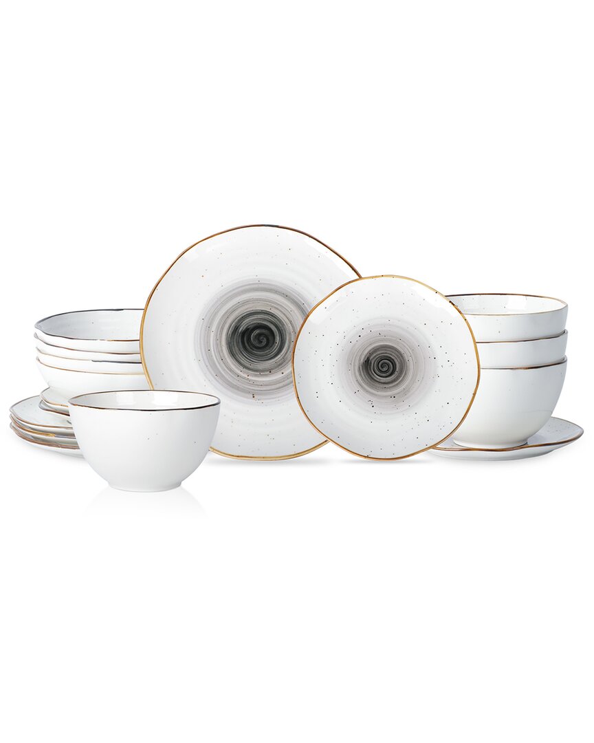 CHRISTIAN SIRIANO CHRISTIAN SIRIANO LUMA 16PC DINNERWARE SET 