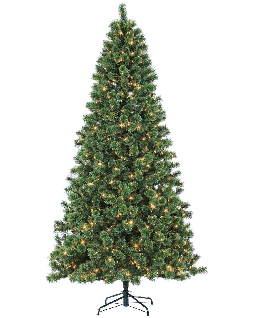 Sterling Tree Company 9 Foot Cashmere Pine Tree With 1266 Tips And 1100 Ul Incandescent Lights In Green