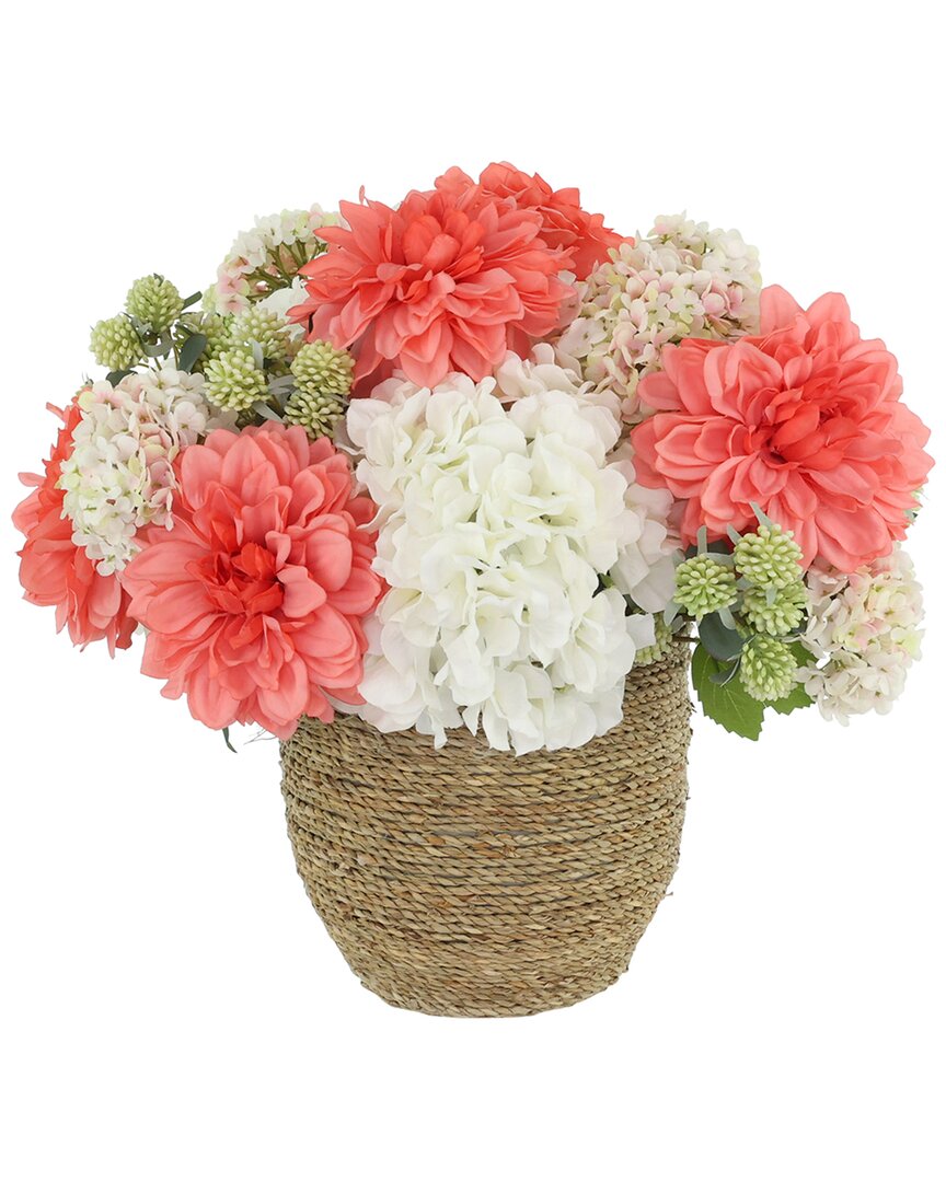 Creative Displays Hydrangea And Dahlia Arrangement In Multi