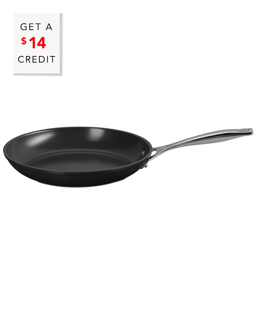 Le Creuset Essential 11in Non-stick Ceramic Round Fry Pan With $14 Credit In Black