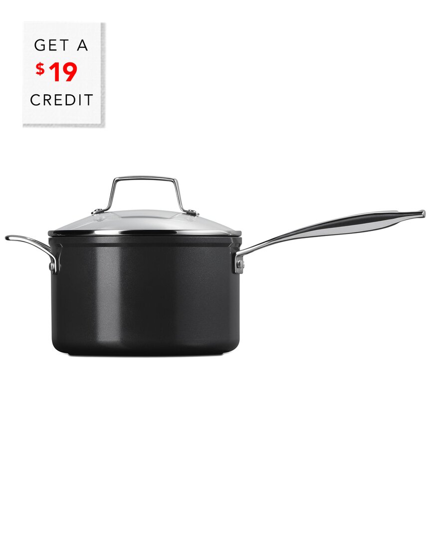Le Creuset 4qt Saucepan With Glass Lid With $19 Credit