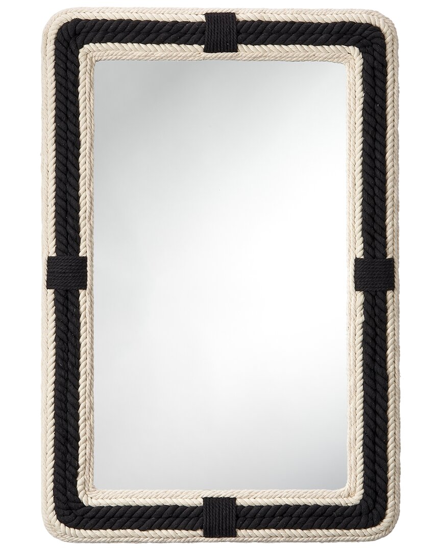 Jamie Young Contrast Jute Rectangle Mirror