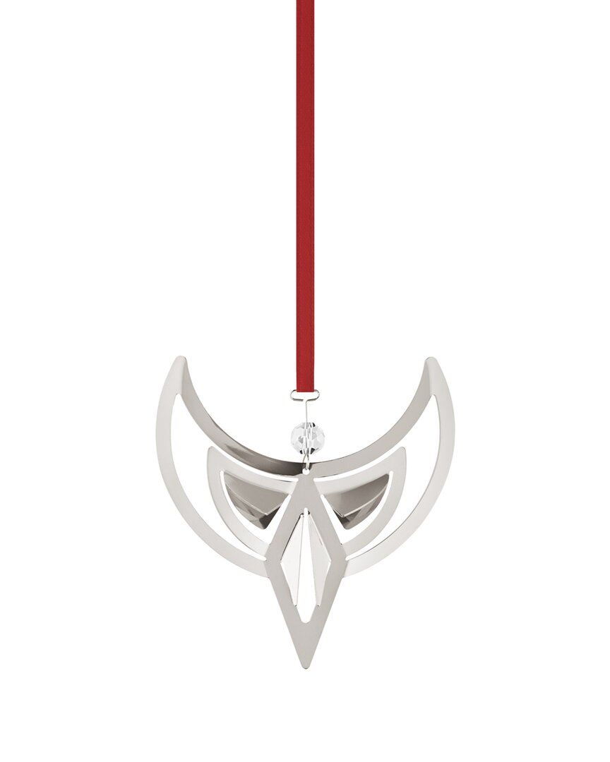 Georg Jensen Christmas Collectibles Palladium Plated Angel Ornament Angel In Silver