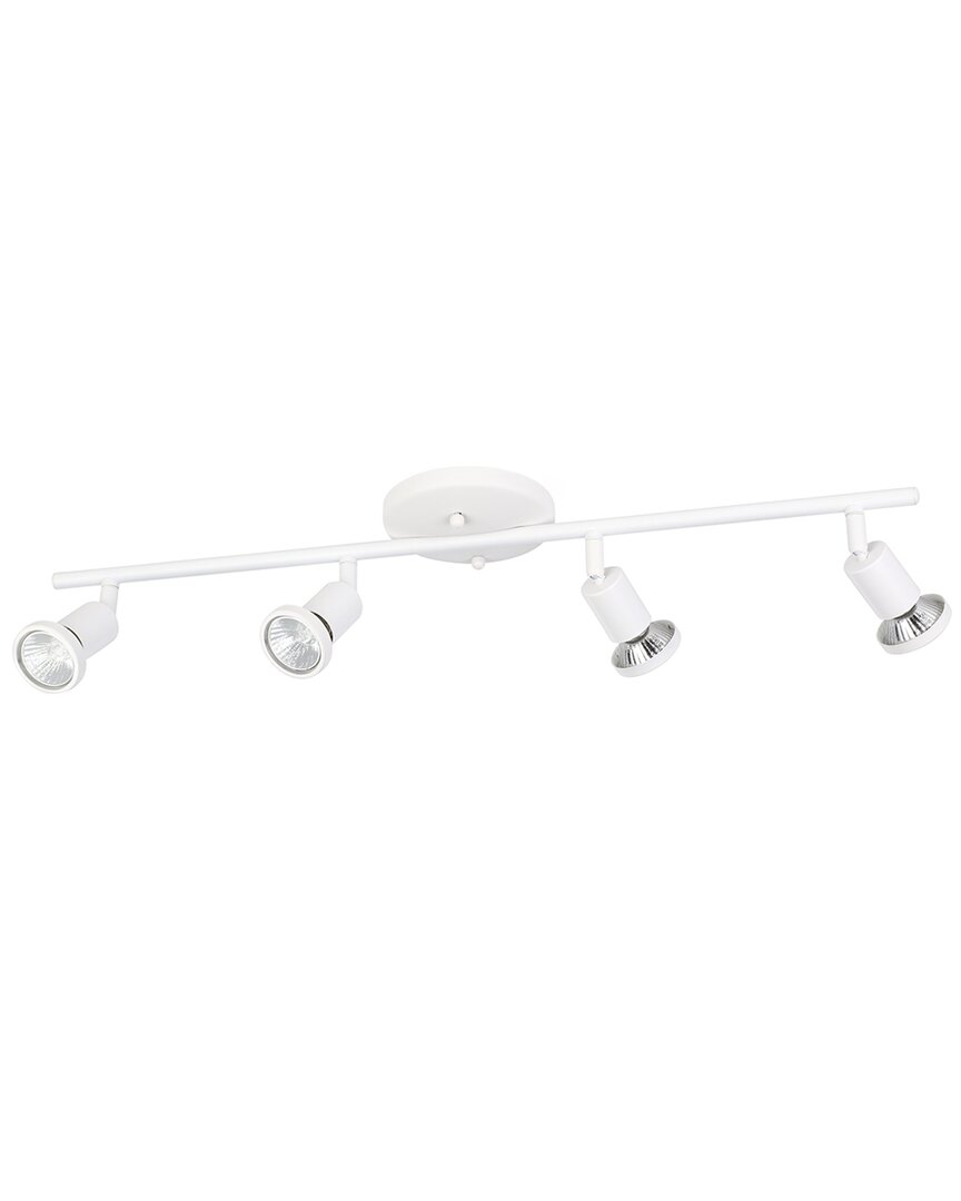 Eglo Tremendo 4 Light Fixed Track Light With White Finish