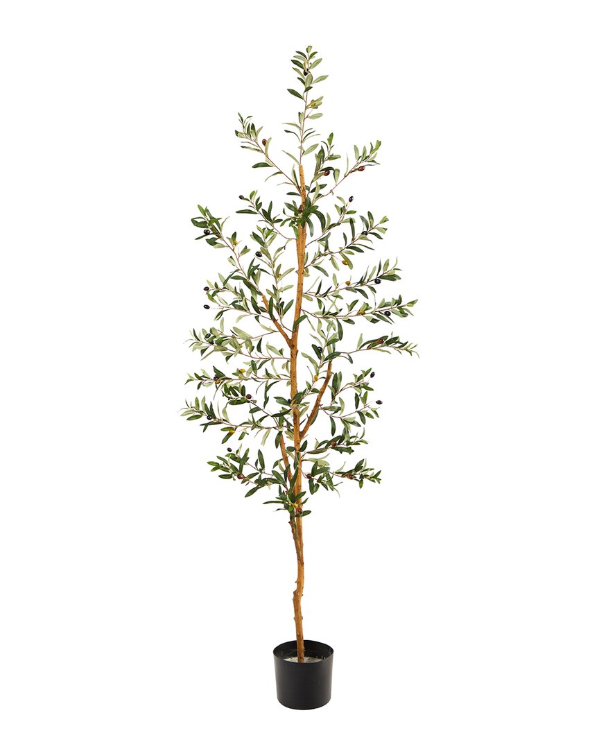 Nearly Natural 5.5ft Olive Artificial Tree In Green