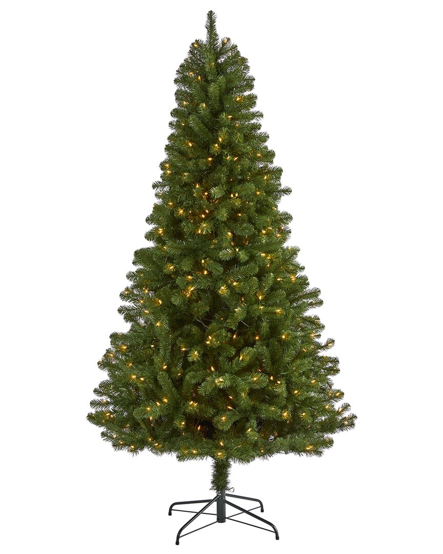 Nearly Natural 7.5ft. Virginia Fir Artificial Christmas Tree In Green