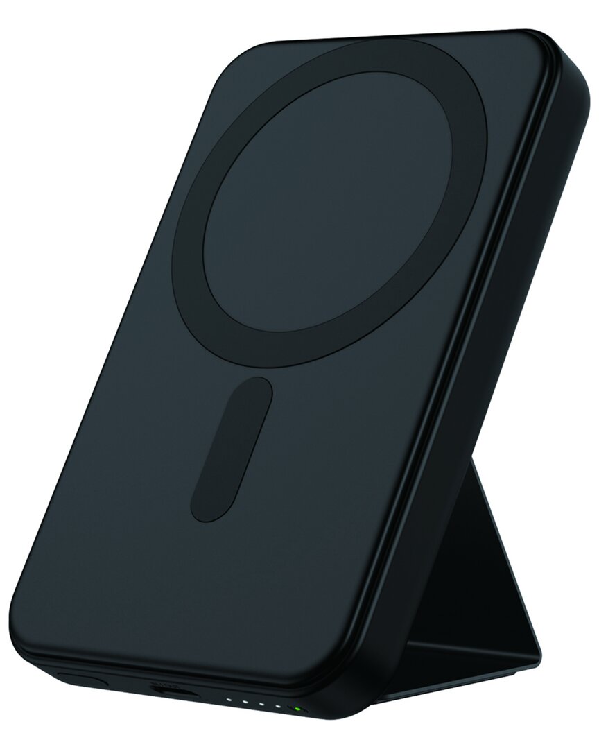 Phunkee Tree Magnetic Power Bank With Stand In Black