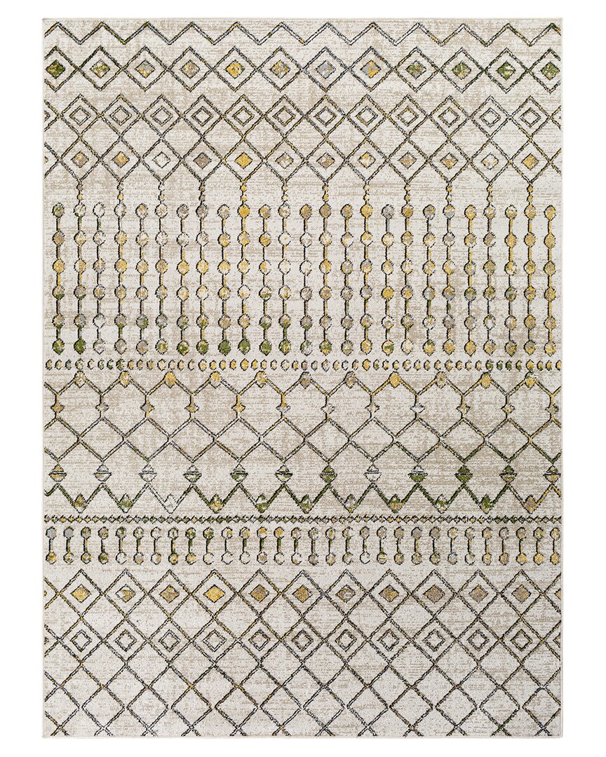 Surya Lavadora Global Machine-washable Rug In Sage