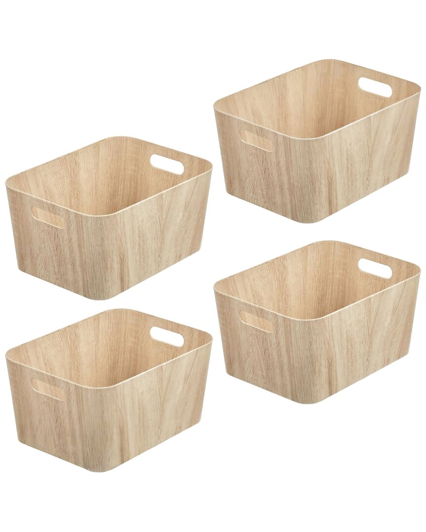 M DESIGN M DESIGN SET OF 8 BASKETS WITH TAG HOLDER 