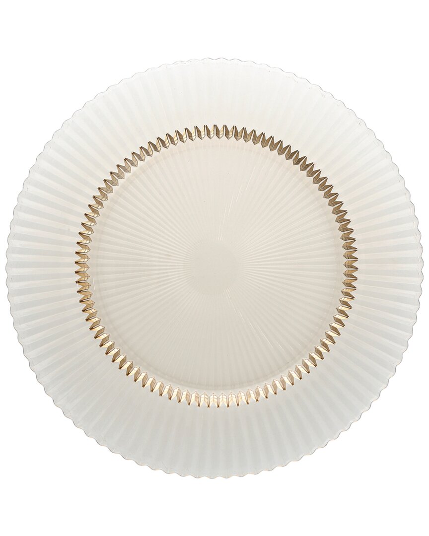 Fortessa Archie Set Of 4 Salad Plates In Neutral