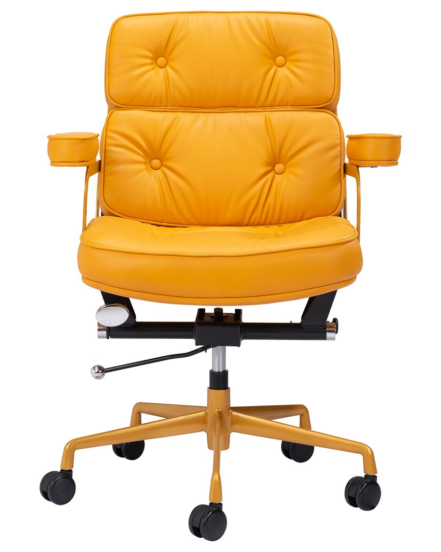 Zuo Modern Smiths Office Chair In Yellow