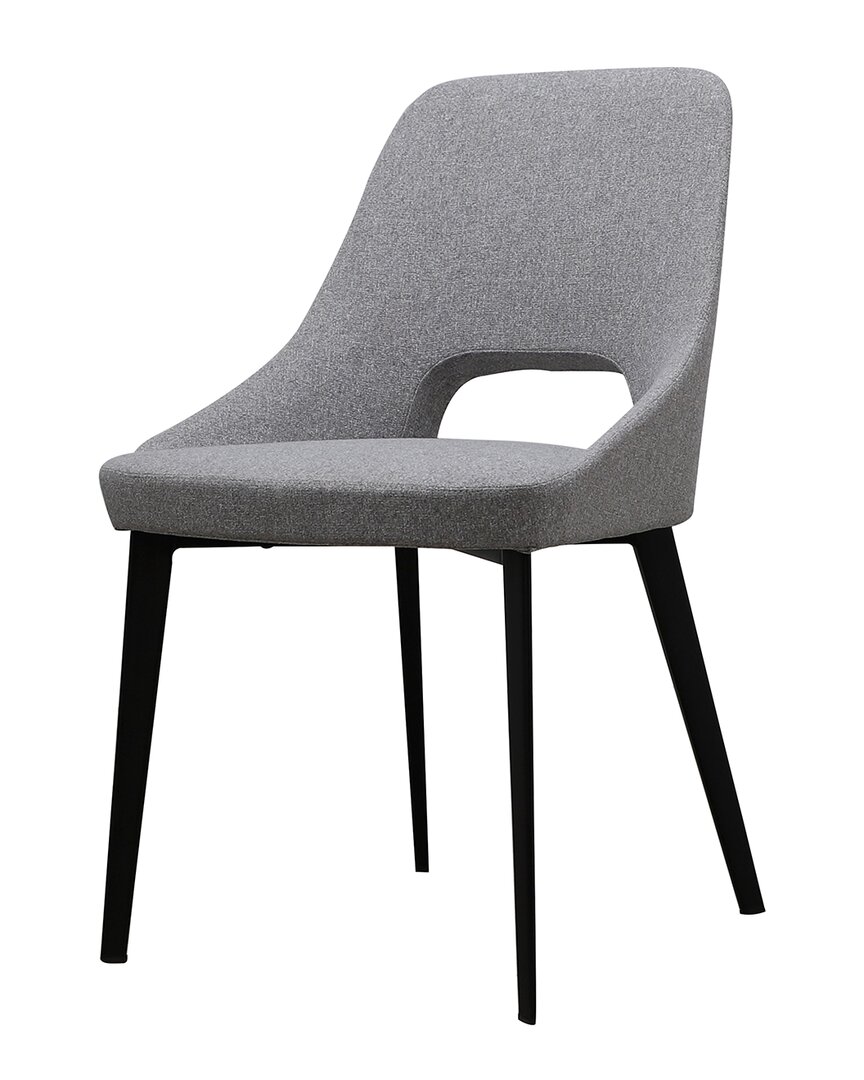 Moe's Home Collection Tizz Dining Chair In Grey