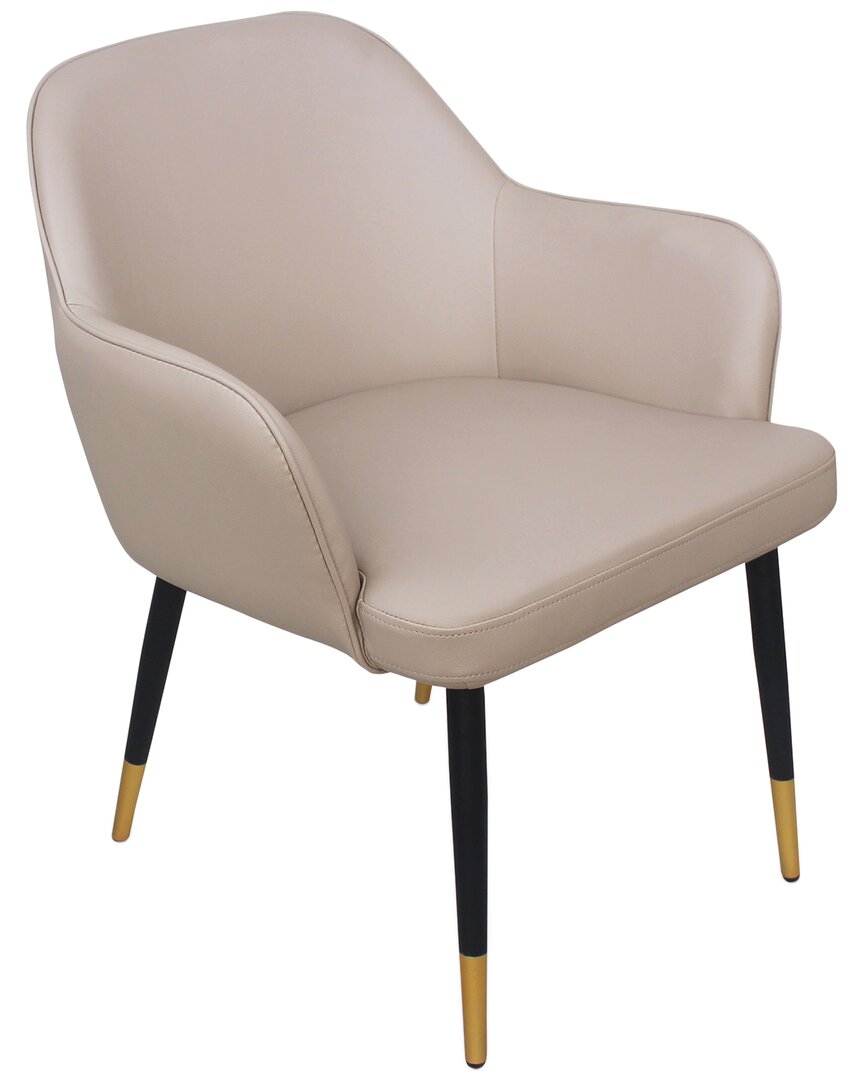 Moe's Home Collection Berlin Accent Chair In Metallic