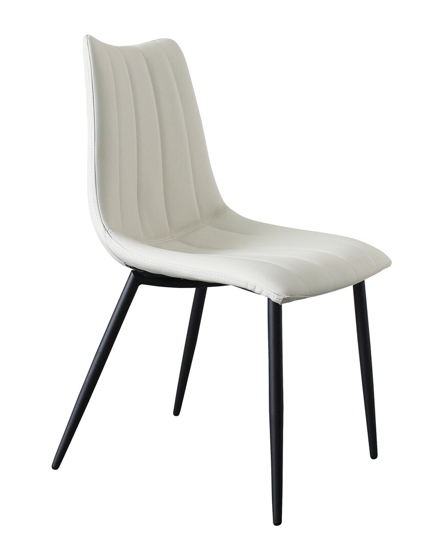 Moe's Home Collection Alibi Dining Chair In Ivory