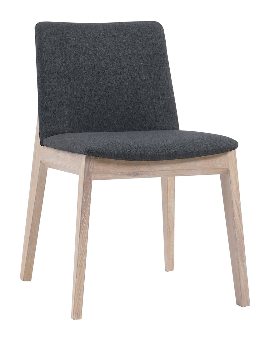 Moe's Home Collection Deco Dining Chair In Grey