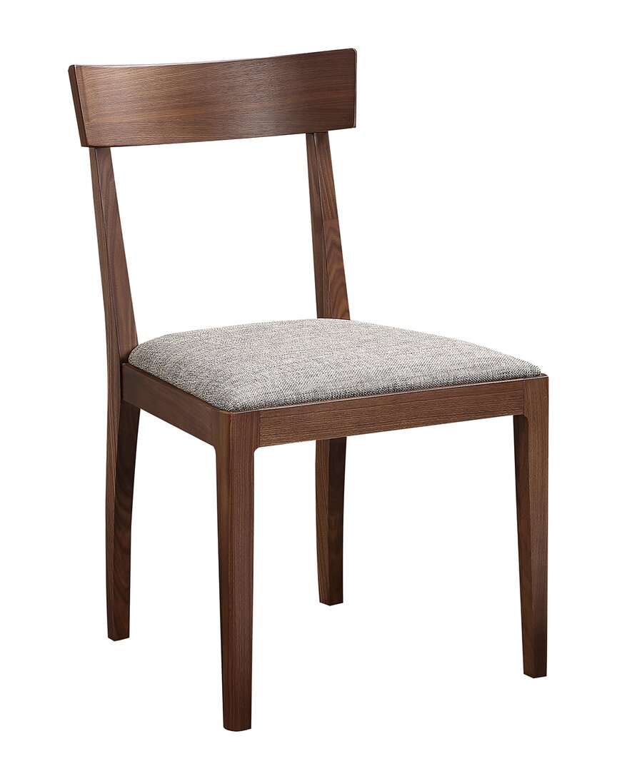 Moe's Home Collection Leone Dining Chair In Brown