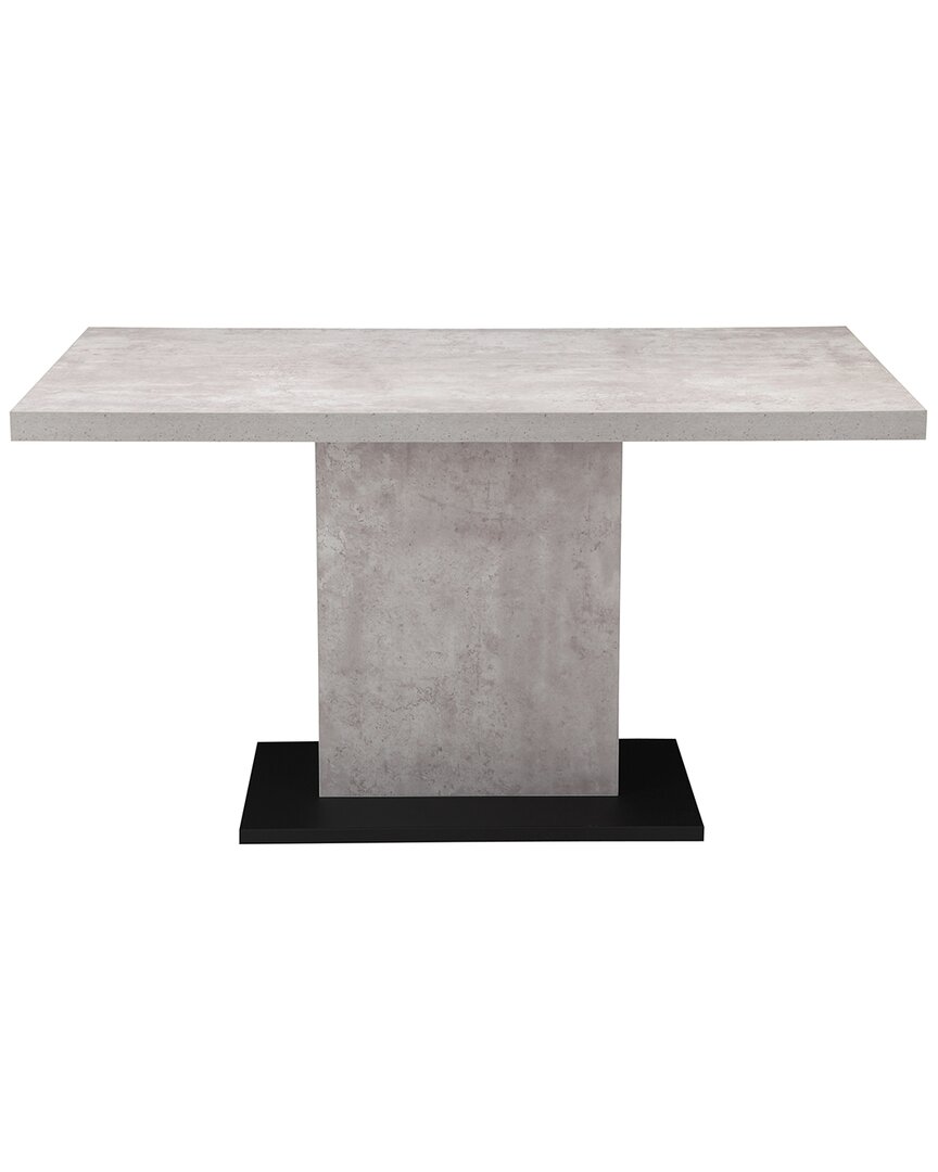 Moe's Home Collection Hanlon Dining Table In Grey
