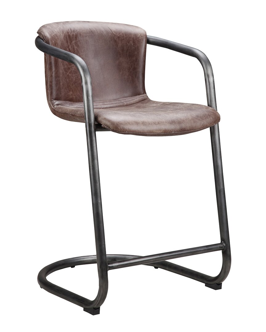Moe's Home Collection Freeman Counter Stool In Brown