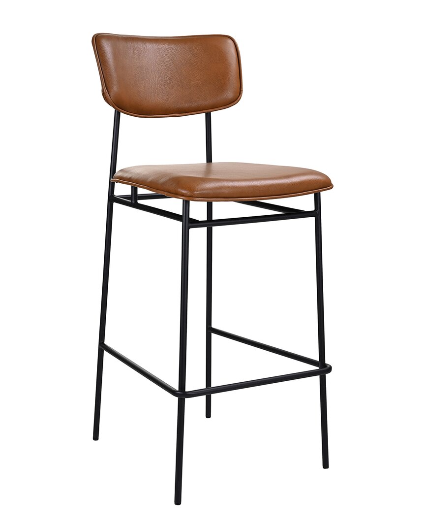 Moe's Home Collection Sailor Bar Stool In Brown