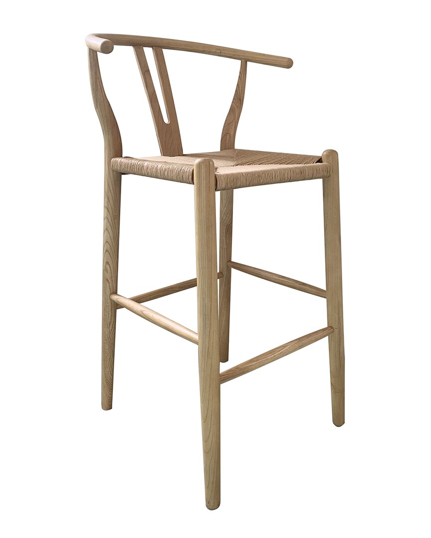 Moe's Home Collection Ventana Counter Stool In Beige